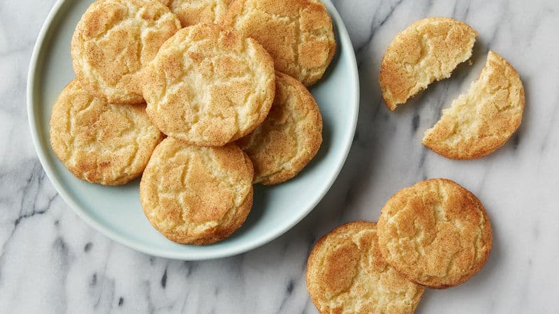 Pumpkin snickerdoodle cookies